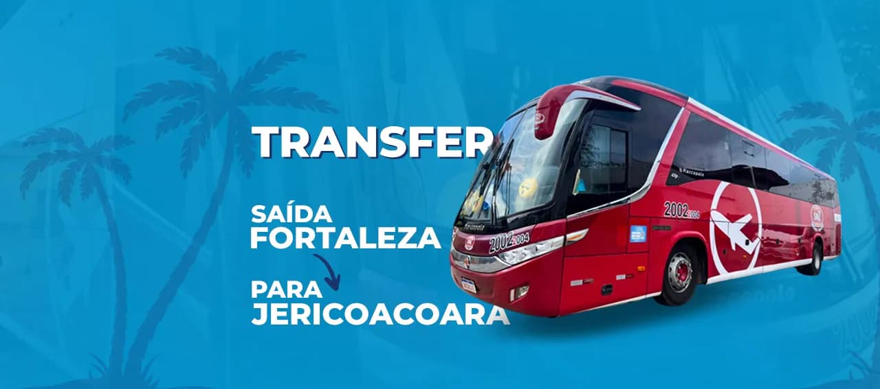 Bus Seat from Fortaleza to Jericoacoara (Regular Shared Service)