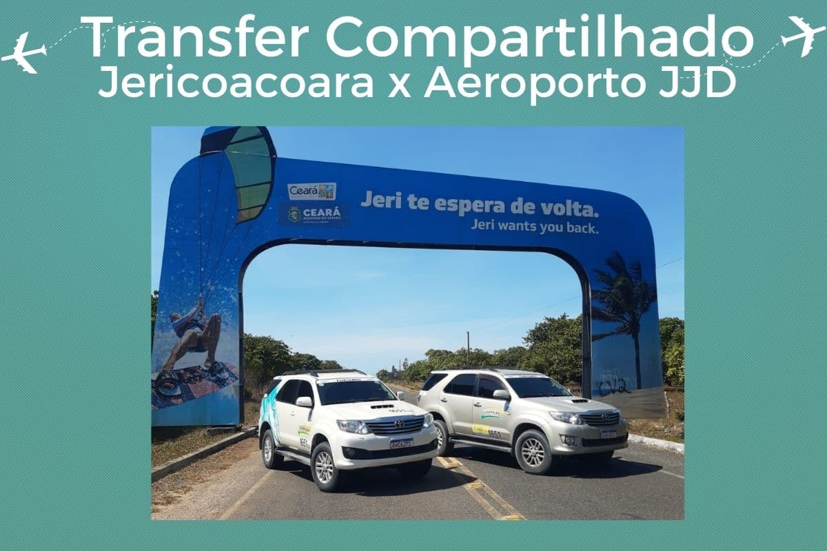 Seat on a Shared Transfer from Jericoacoara Village to Jericoacoara Airport (JJD)