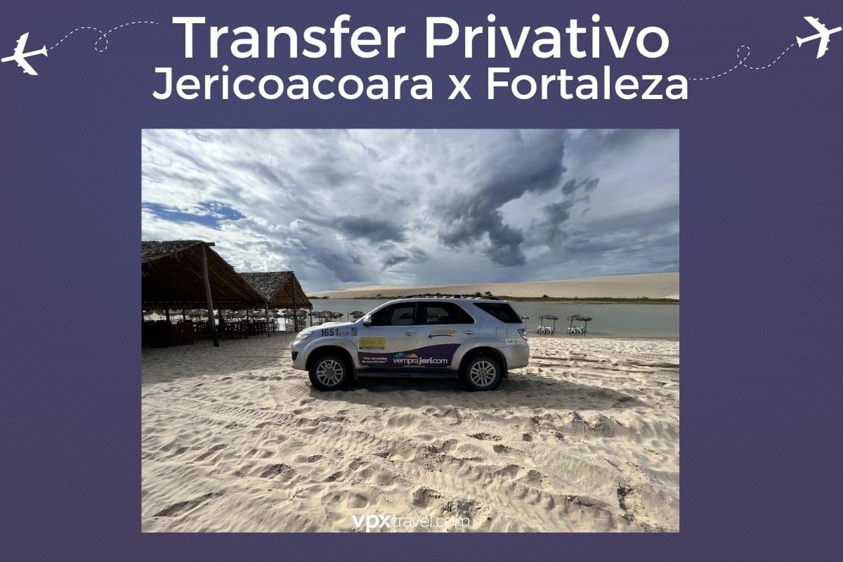 Private Transfer from Jericoacoara to Fortaleza