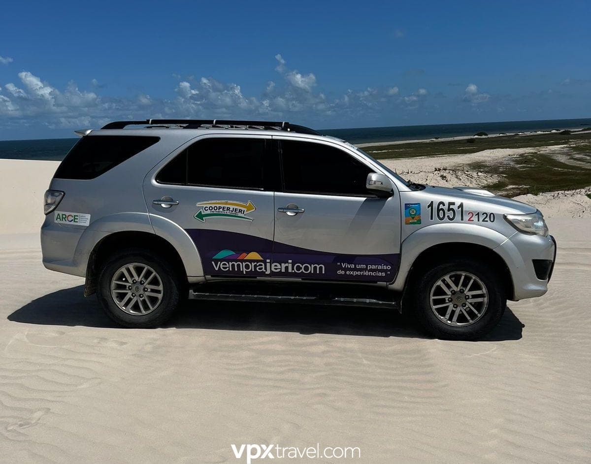 Passeio Litoral Oeste: Tatajuba em SW4 Privativa