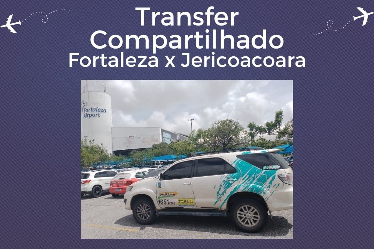 Platz im Gemeinschaftstransfer von Fortaleza nach Jericoacoara im Toyota Hilux oder Ähnlichem