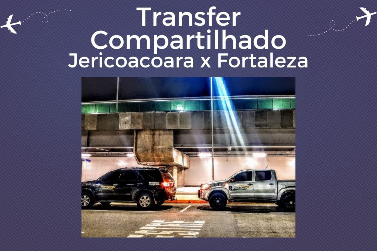 Sitzplatz im Sammeltransfer von Jericoacoara nach Fortaleza im Toyota Hilux oder Ähnlich
